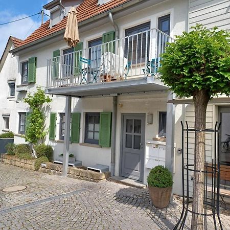 Gemuetlichkeit Ueber Der Weinrebe- 3Zi. Zi. Fewo. Stetten  Kültér fotó