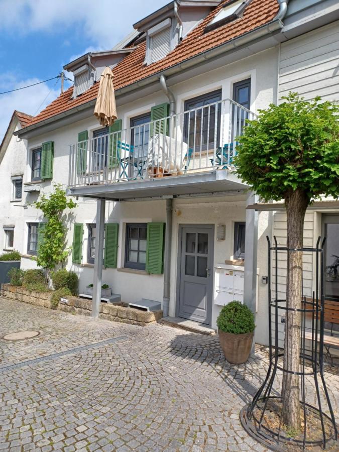 Gemuetlichkeit Ueber Der Weinrebe- 3Zi. Zi. Fewo. Stetten  Kültér fotó
